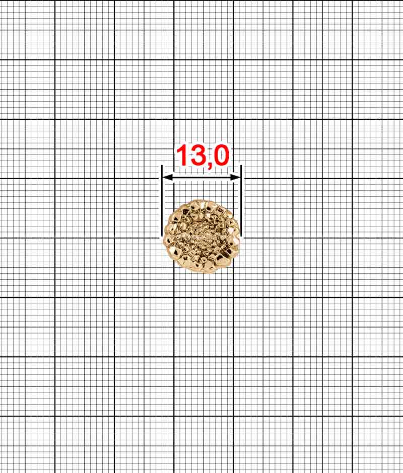 Пуговица на ножке K.FM-4081