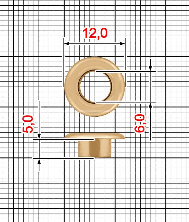 Eyelet K.OB-078-12*6*5