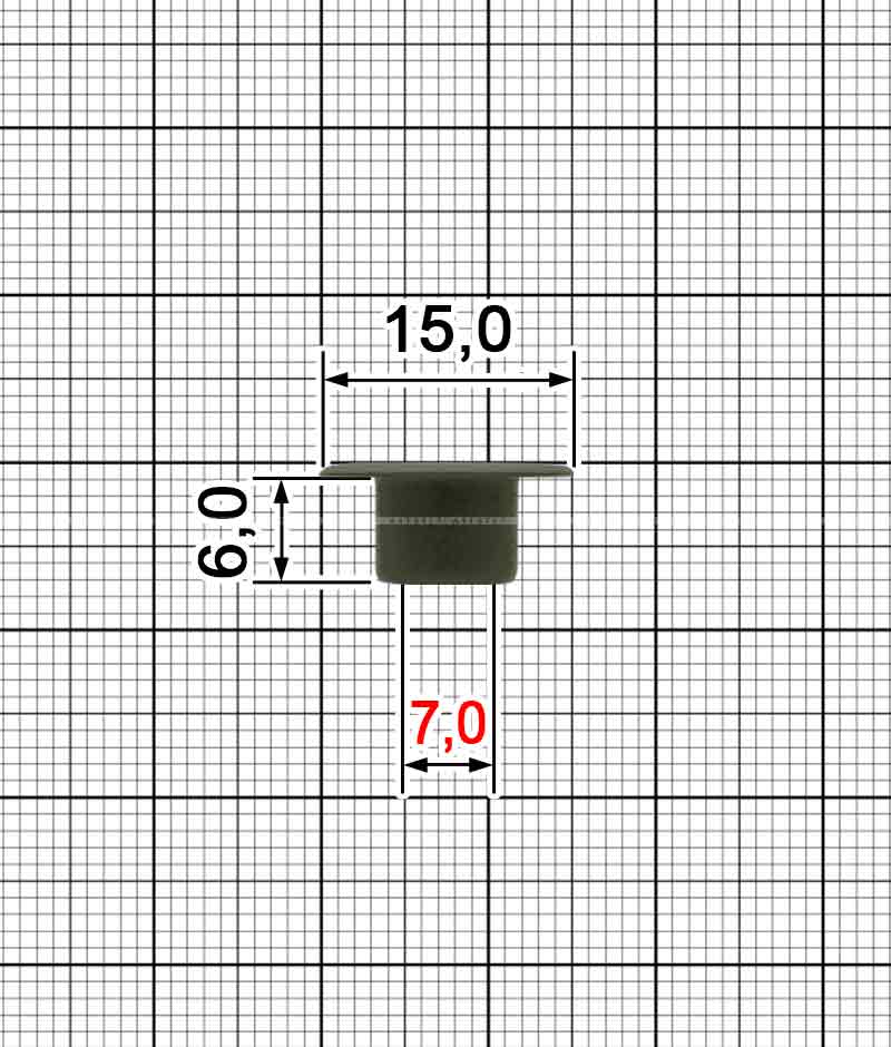 Люверс A T.OZ-31-8 TPC