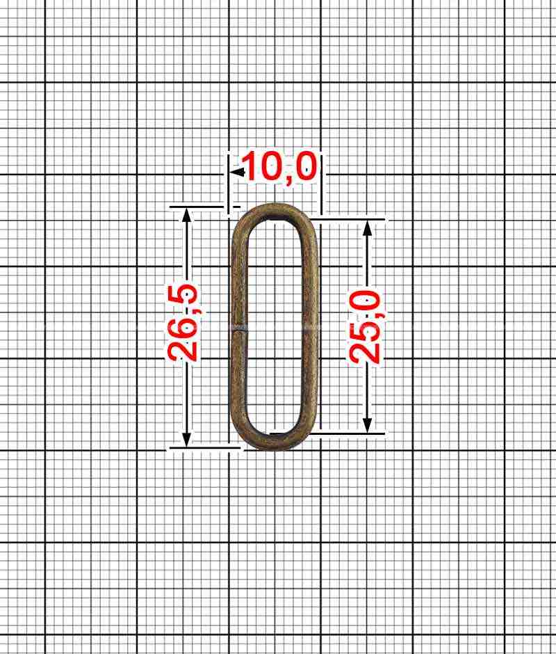 Перетяжка робоча T.FM-OV25*6*2