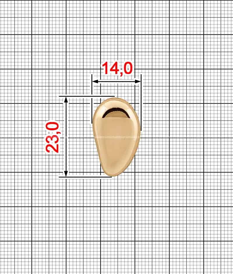 Ґудзик K.FM-4310-23