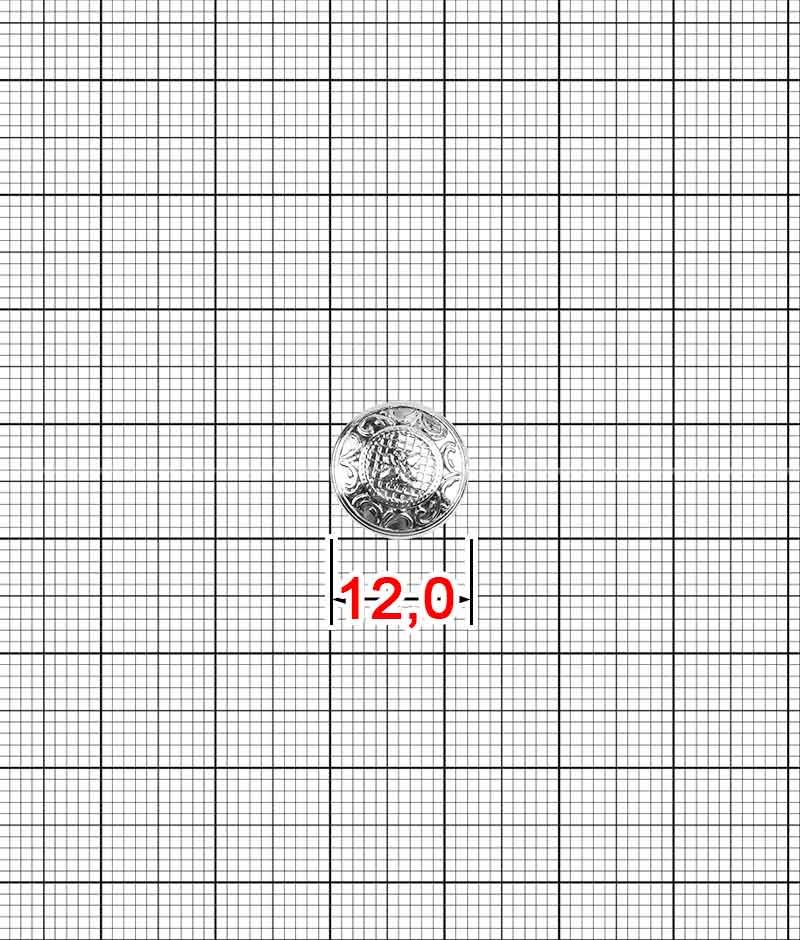 Ґудзик на ніжці K.FM-3879