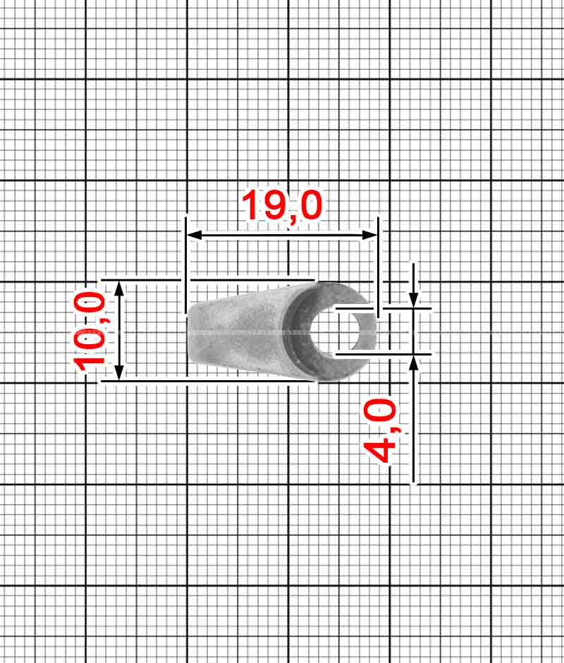 Петля обувная A.GM-006