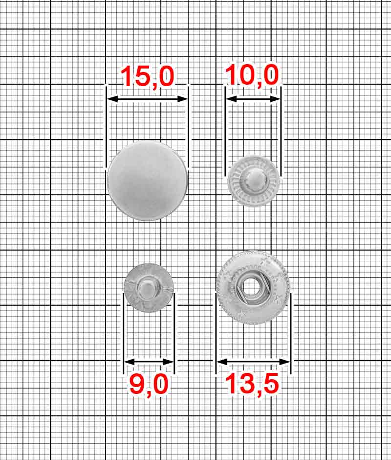 Button K.KZ-620-15