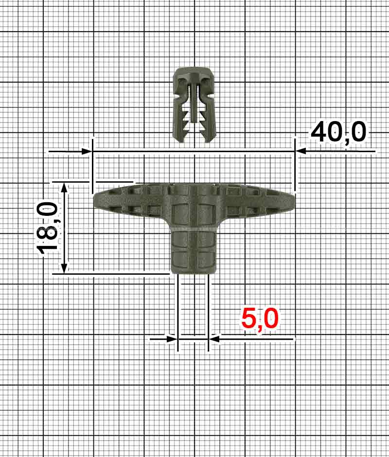 Закінчення на шнурівку АРТ A.FP-3430A із заглушкою A.FP-3429B
