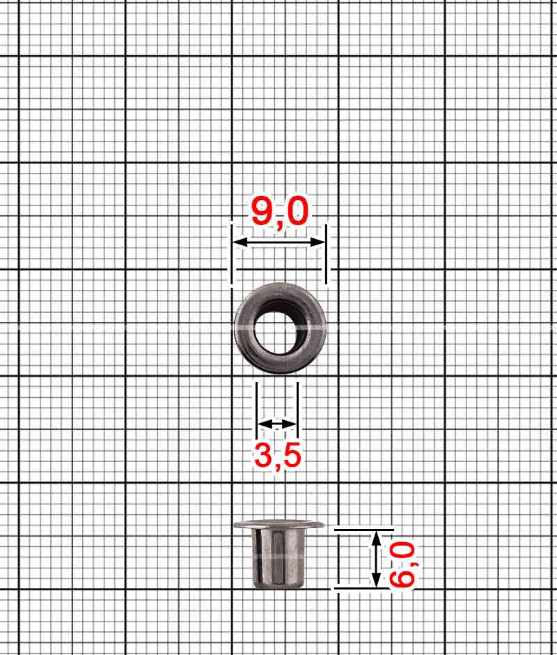 Small eyelets I.OM-052/34 TP