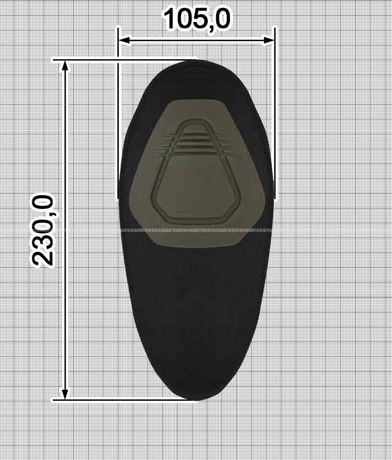 Elbow pad Tactic Defense A.FP-444-AC TPU+Damper EVA