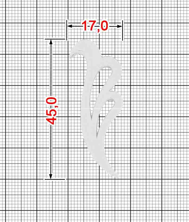Декор Великий K.FM-3082-R (58150B)