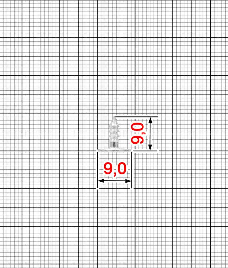Кріплення для гудзика K.BM-3886-j8-OO-2:2
