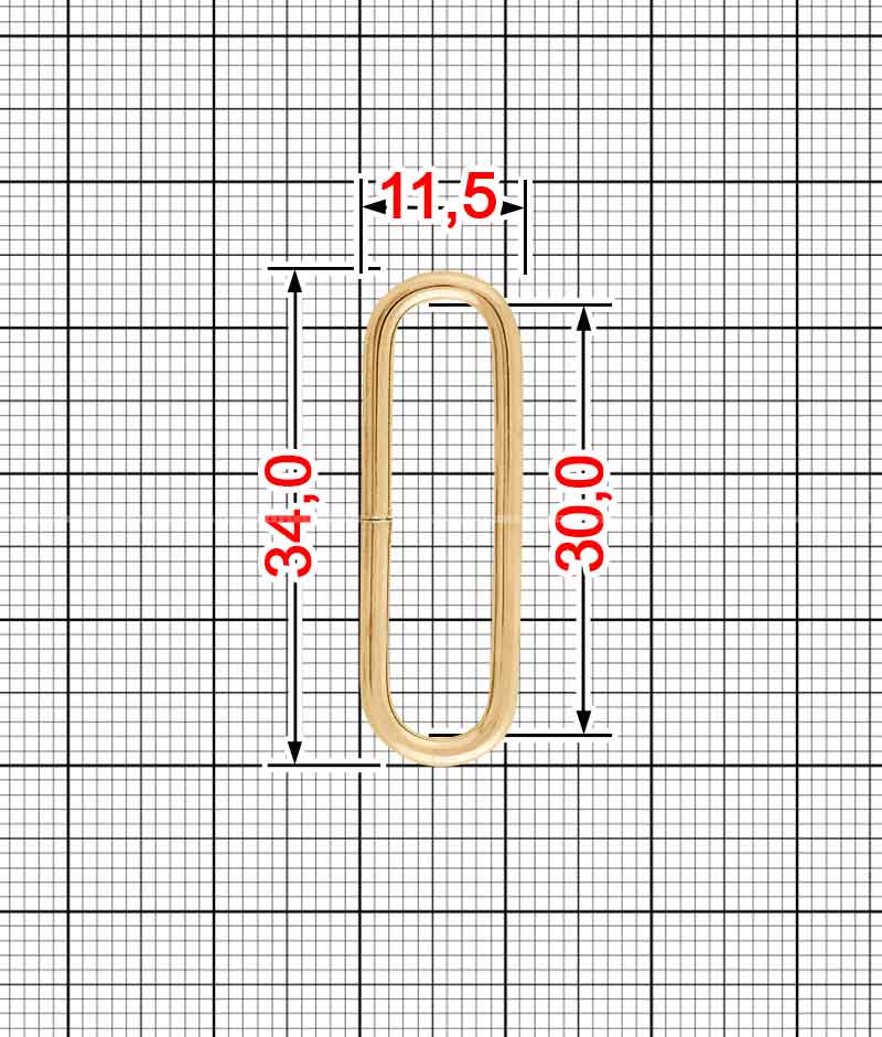 Перетяжка робоча T.FM-OV30*6*2