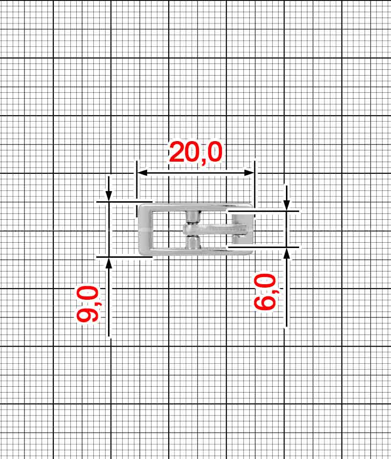 Пряжка K.FM-0171-6 (71162)