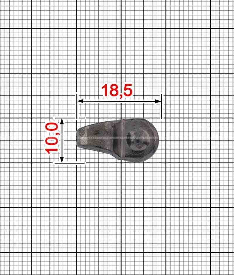 Петля взуттєва T.GM-377