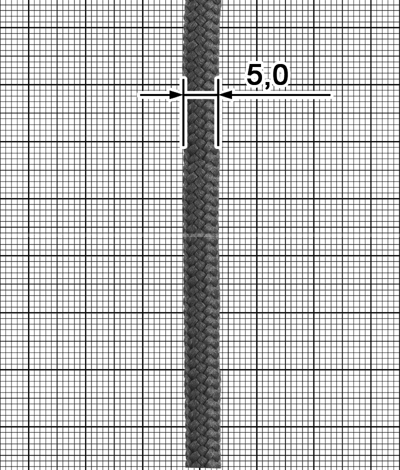 Парокорд тактический круглый МСлВ (5659) TR.5 мм
