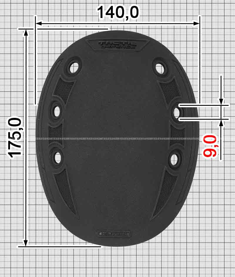 Knee pad Tactic Defense A.FP-KIBBORG-1 