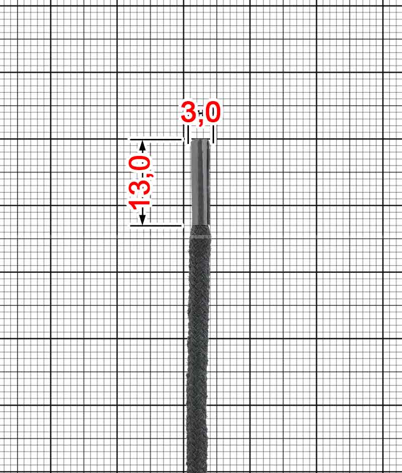 Шнурок круглий (БТ) T.2,5 мм