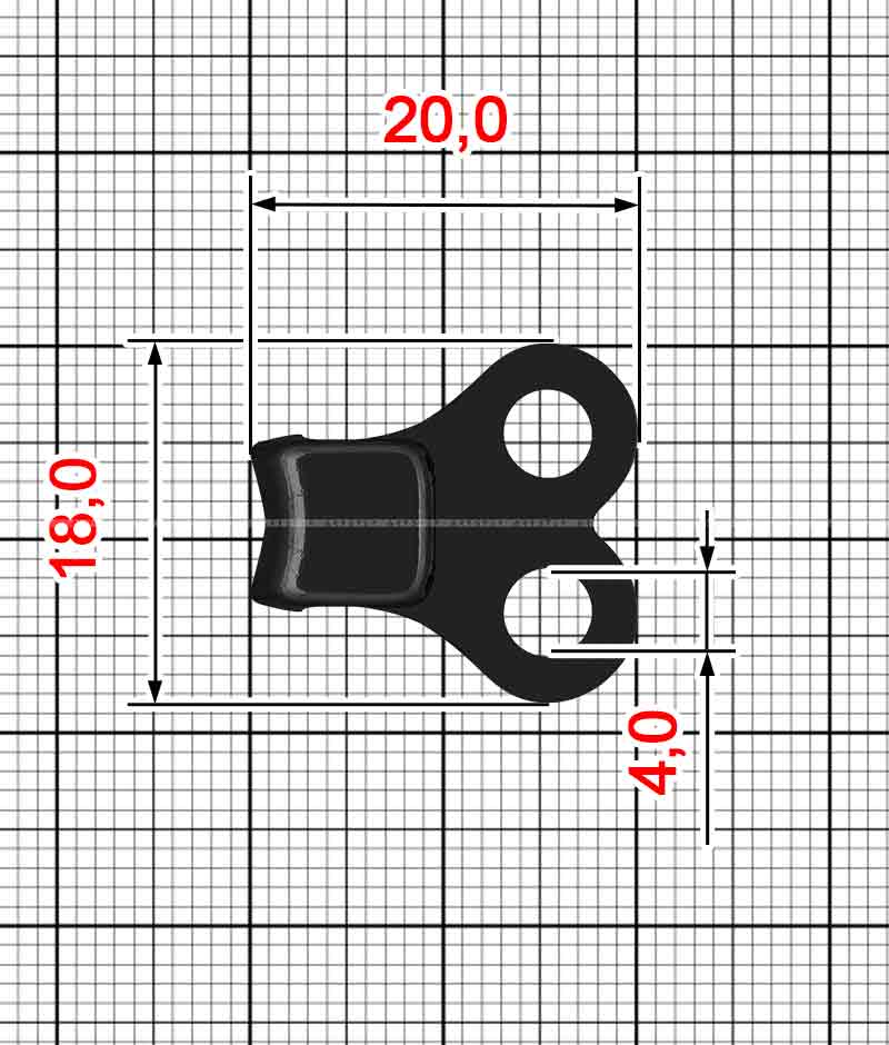 Крючок обувной A.GM-0075