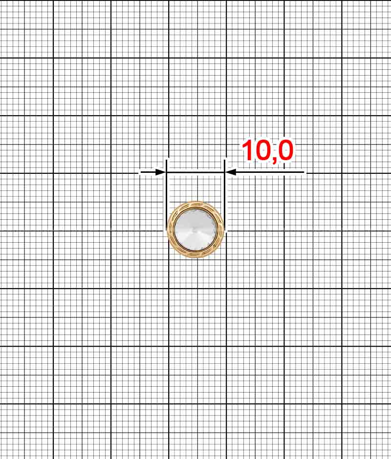 Ґудзик K.FM-4303-10