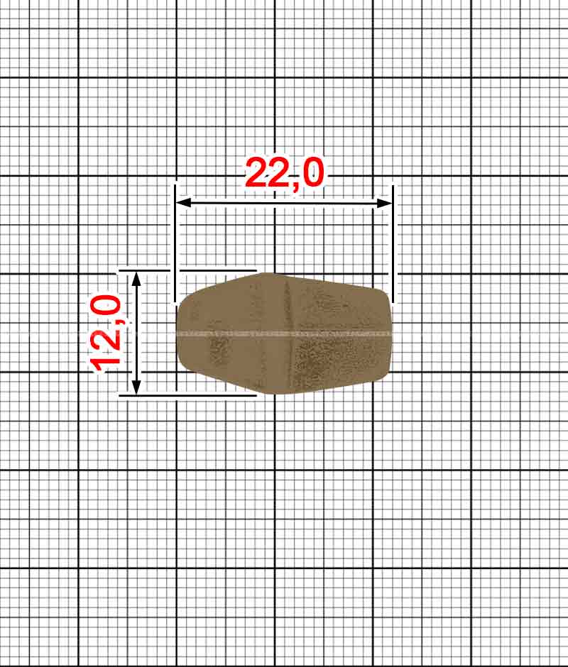 Петля взуттєва A.GP-44