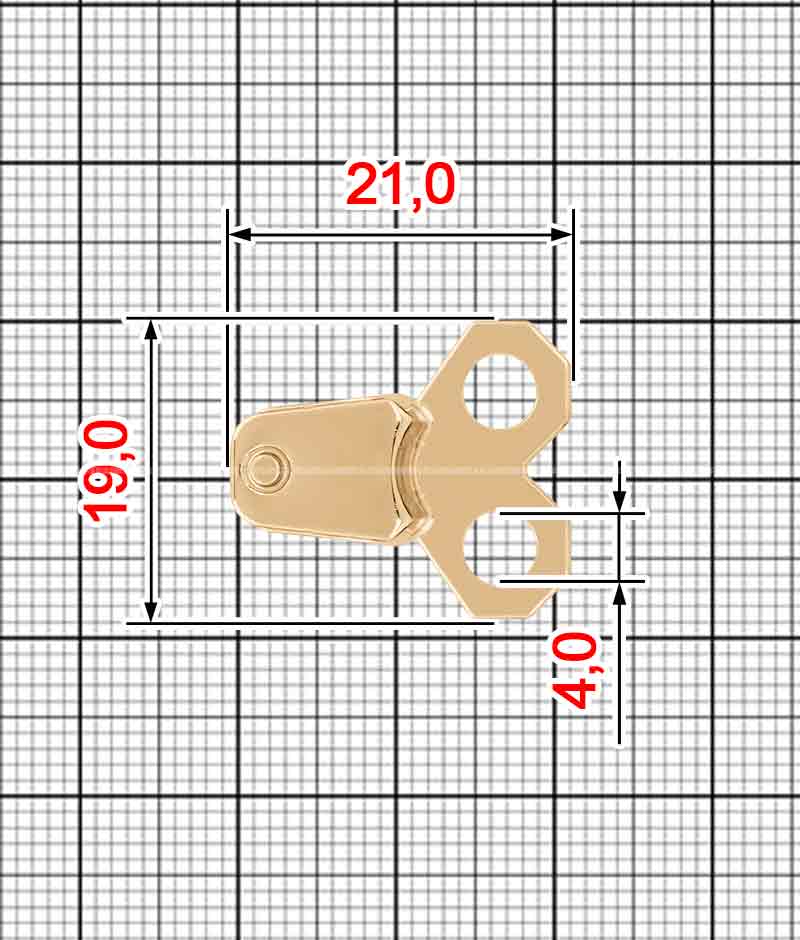 Петля взуттєва K.GM-0074 (60026)