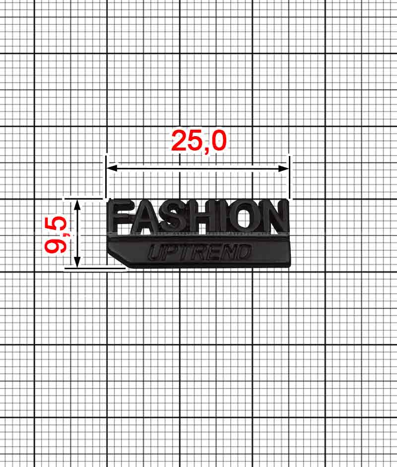 Декор слова K.FMA-56599-Fashion