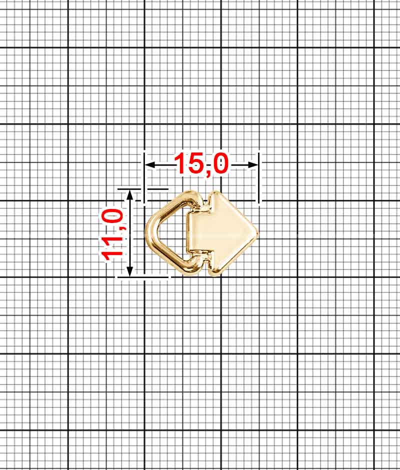 Петля взуттєва A.GM-0049