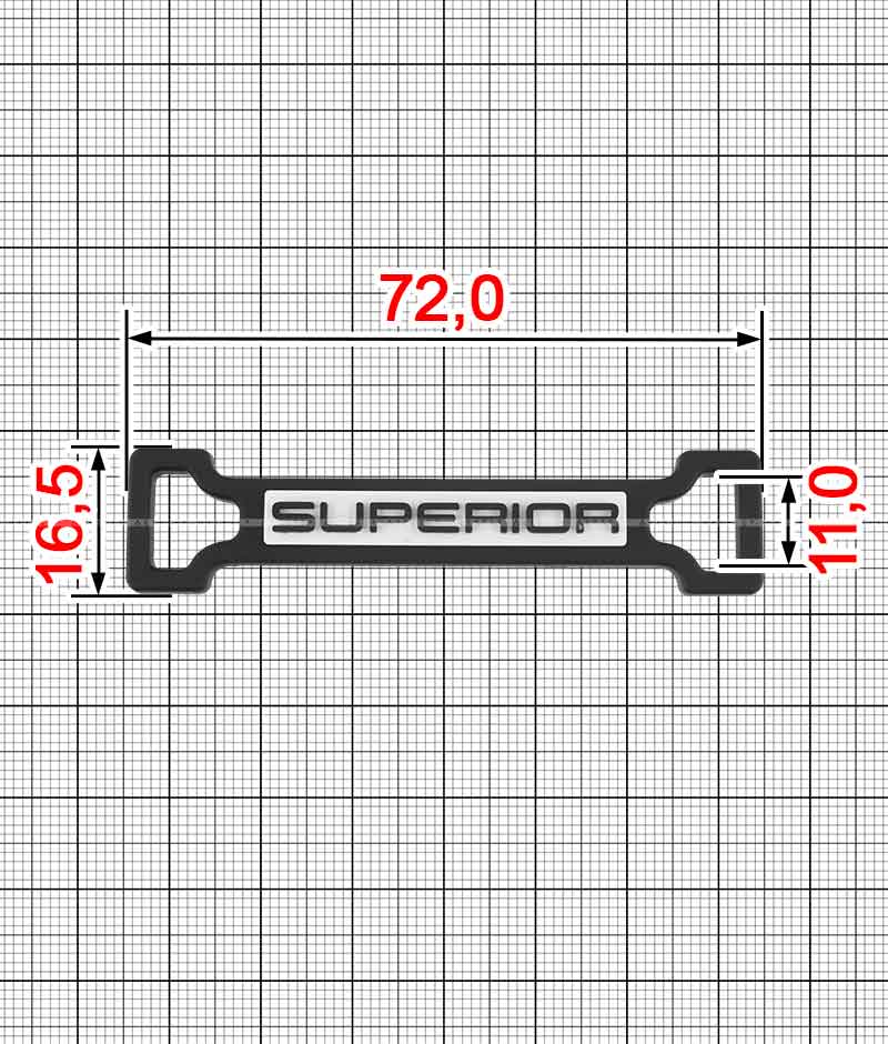 Подшнуровок из пластизоля A.FV-1088-superior