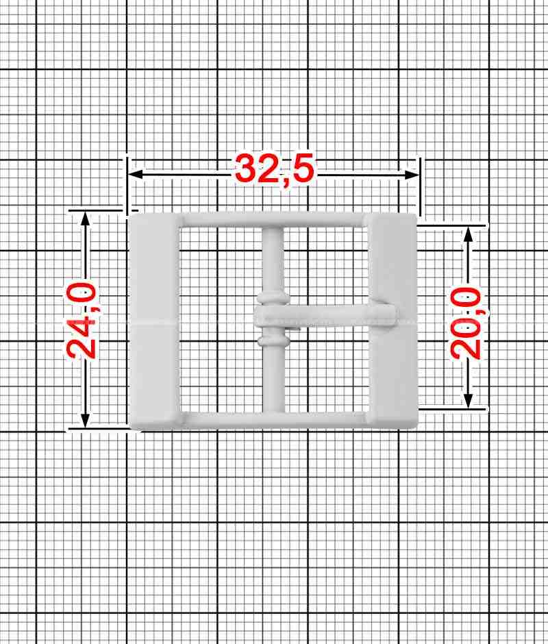 Пряжка Робоча A.FM-076