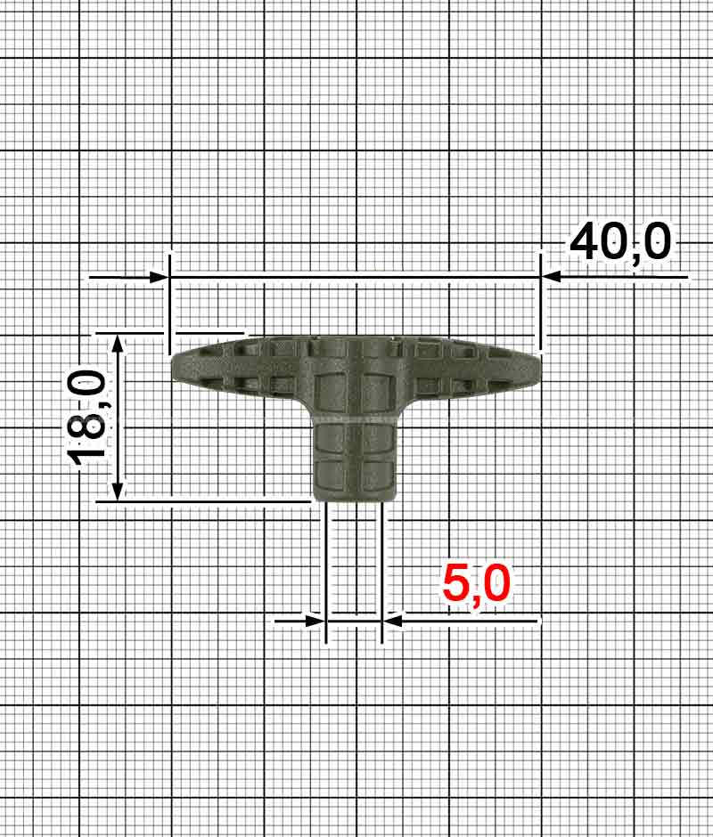 Tactical Toggle with two holes АRТ A.FP-3430A