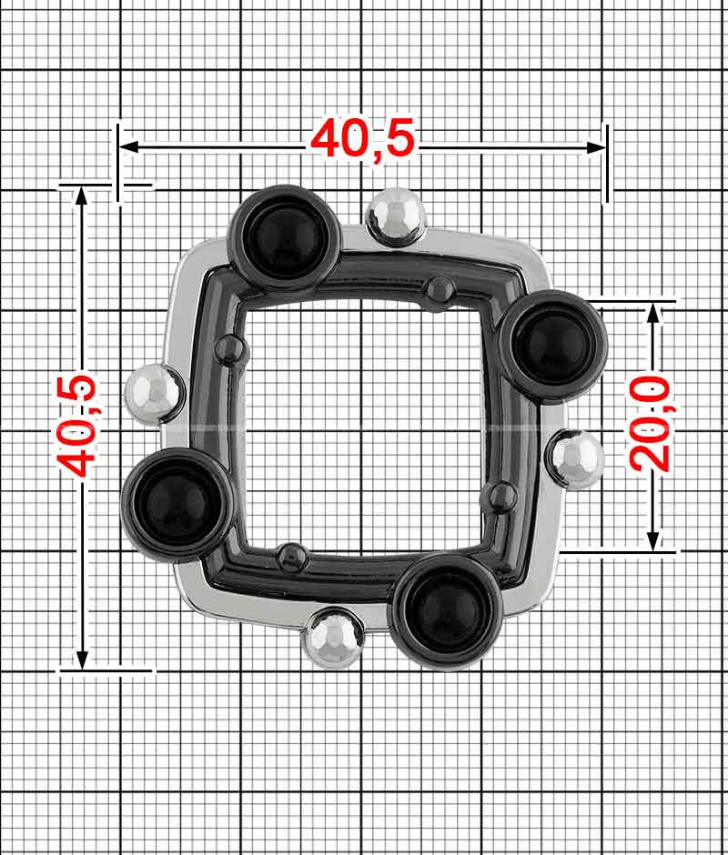 Frame buckle K.FM-2562 (21600)