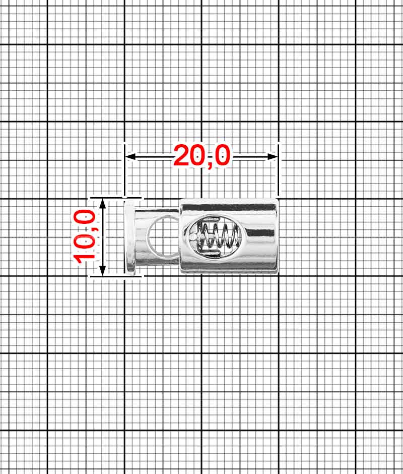 Фіксатор для шнурка K.FM-828 (34015)