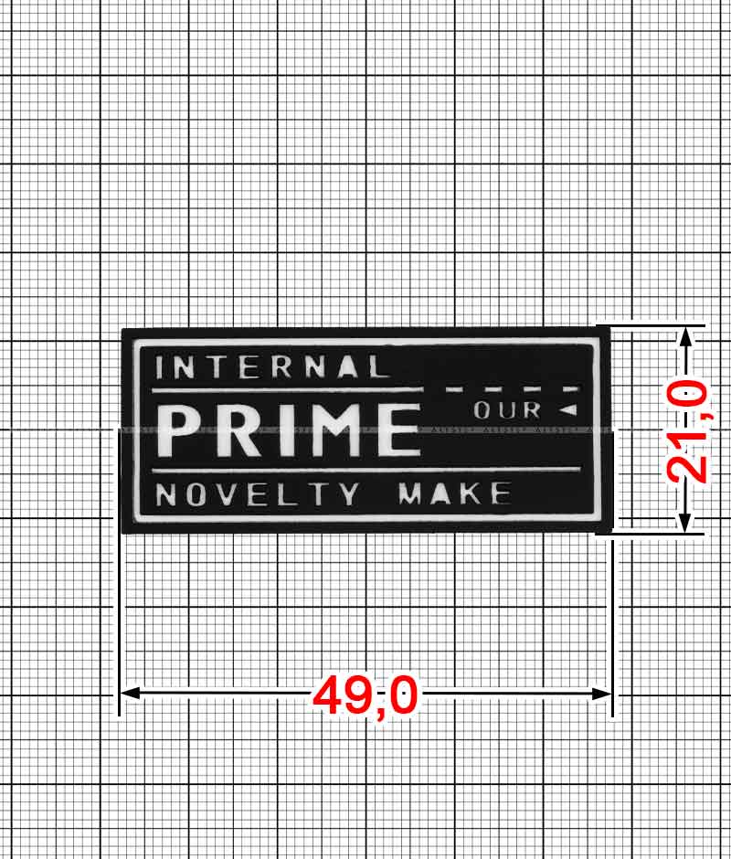 Декор силіконовий A.FV-1014-Prime