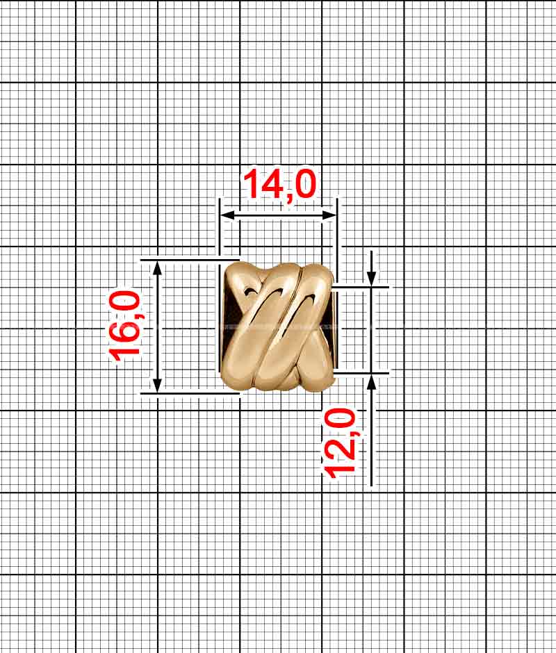 Декор продевной A.FM-4160