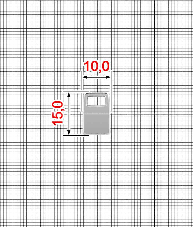Кінцевик пришивний K.FM-4123-6