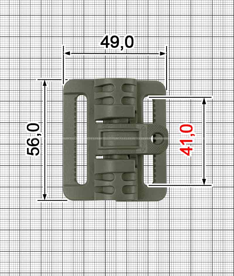 Система быстрого сброса A.FP-22220 Кайман 2 (плечевой) A+B