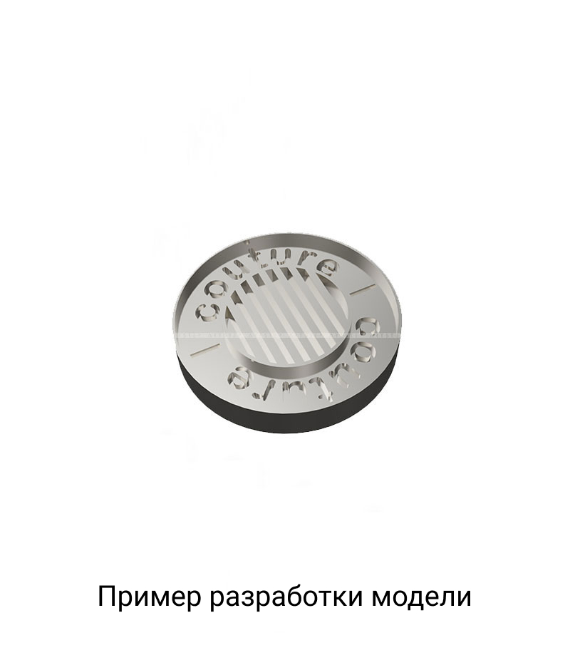 Кнопка з логотипом Модель 1