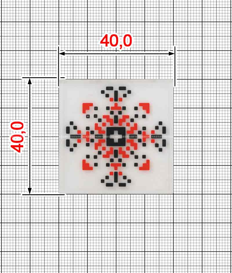 Нашивка ПВХ Вишиванка A.FV-1490