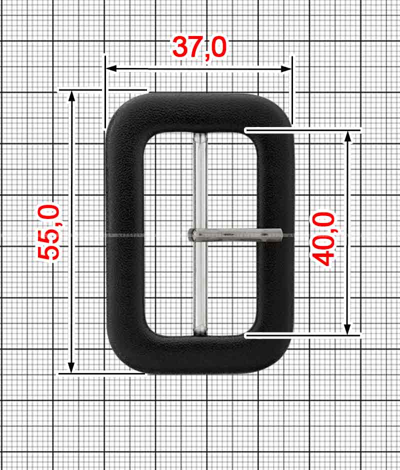 Tongue buckle for the covering A.FZ-0093