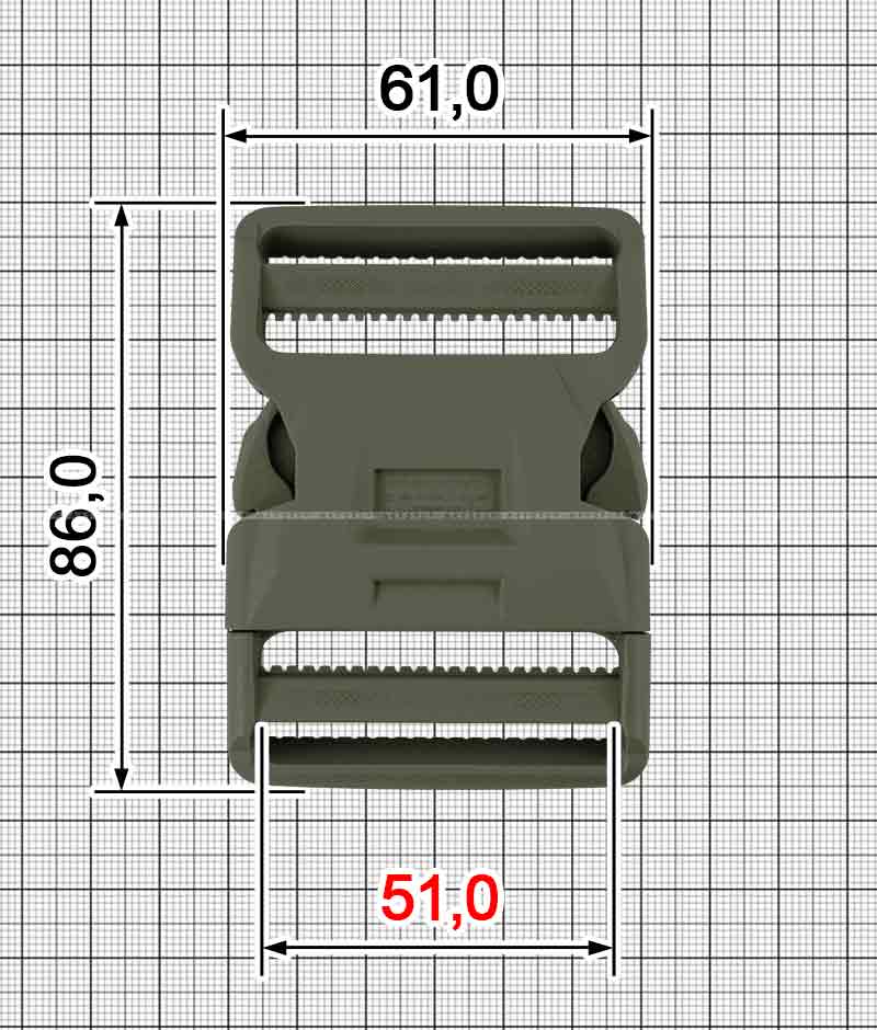 Фастекс АРТ 50 мм A.FP-2235+A.FP-2250