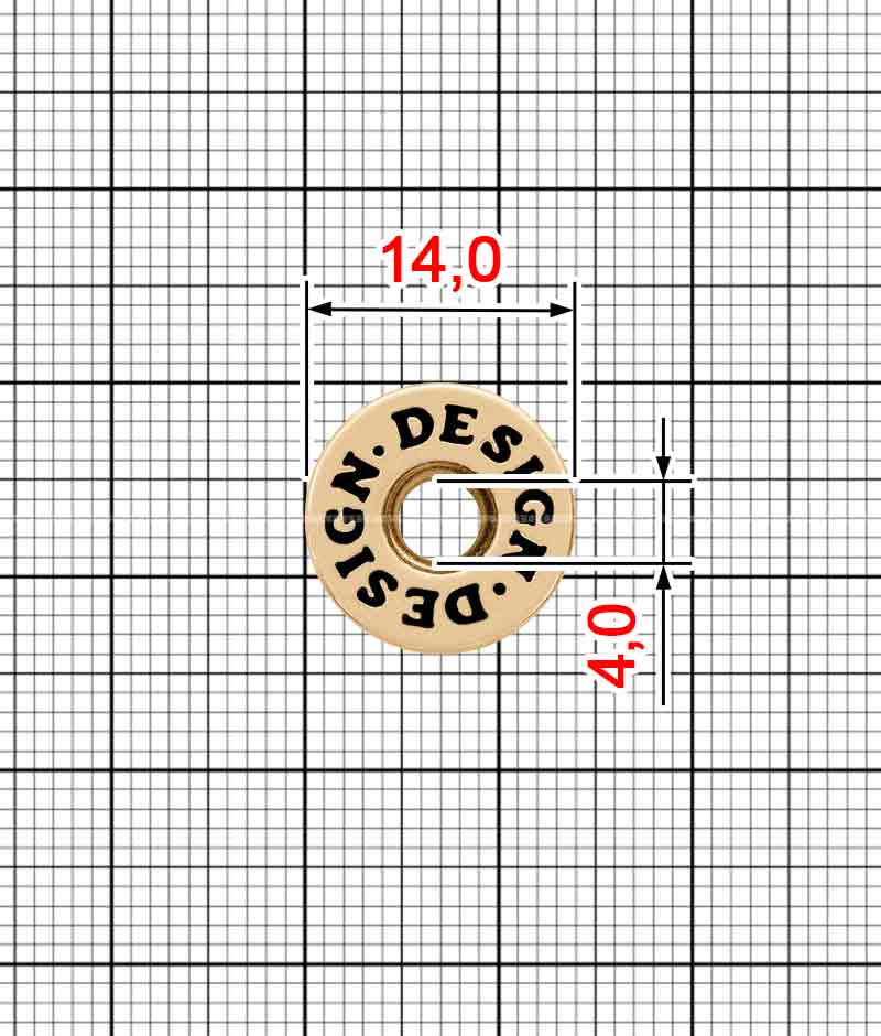 Small eyelets K.OM-046-Design