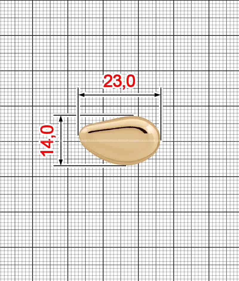 Ґудзик K.FM-4310-23