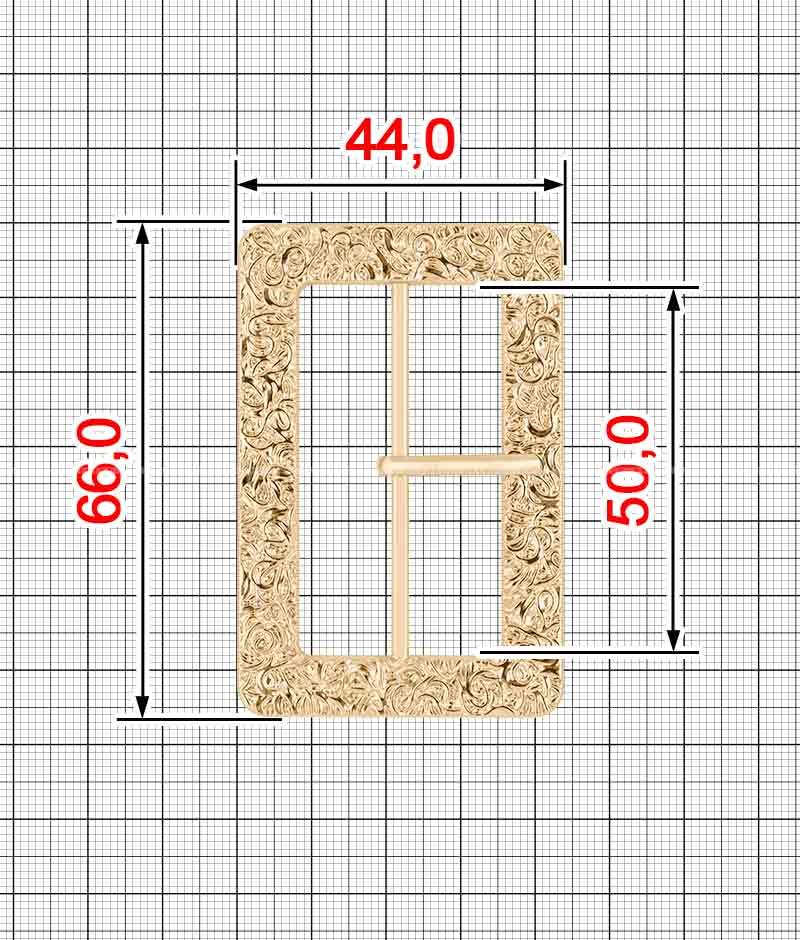 Tongue buckle K.FM-0152-50