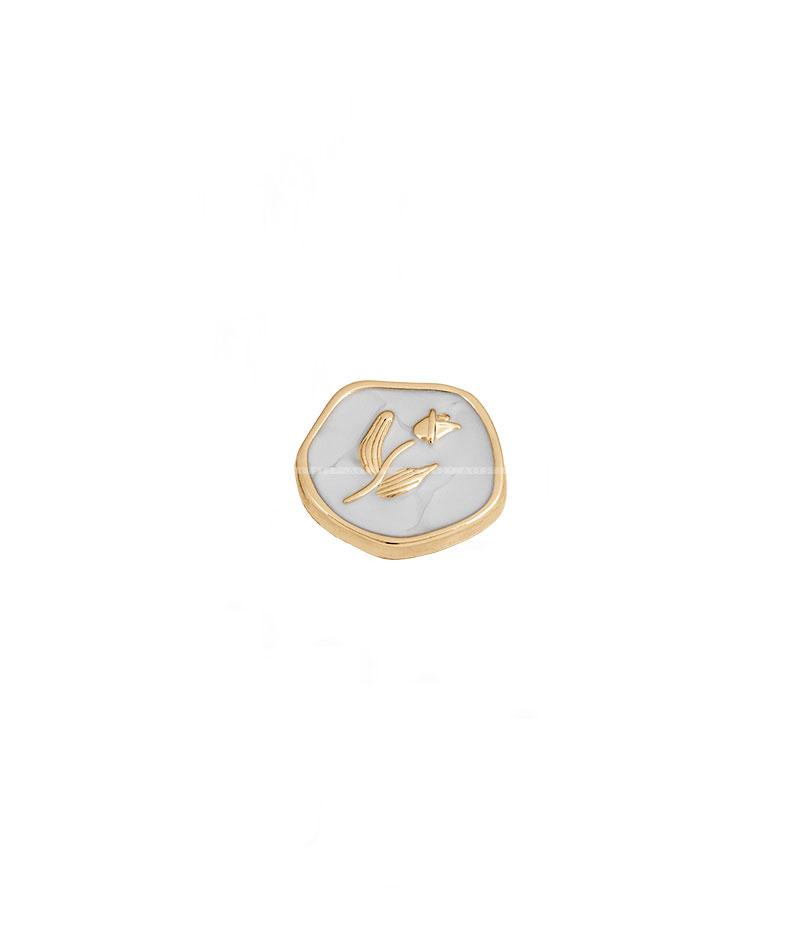 Ґудзик з емаллю K.FM-4175-18