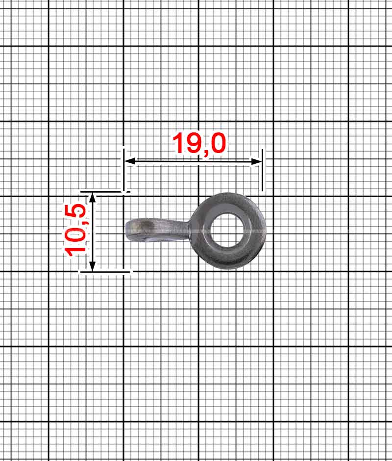 Петля обувная T.GM-339