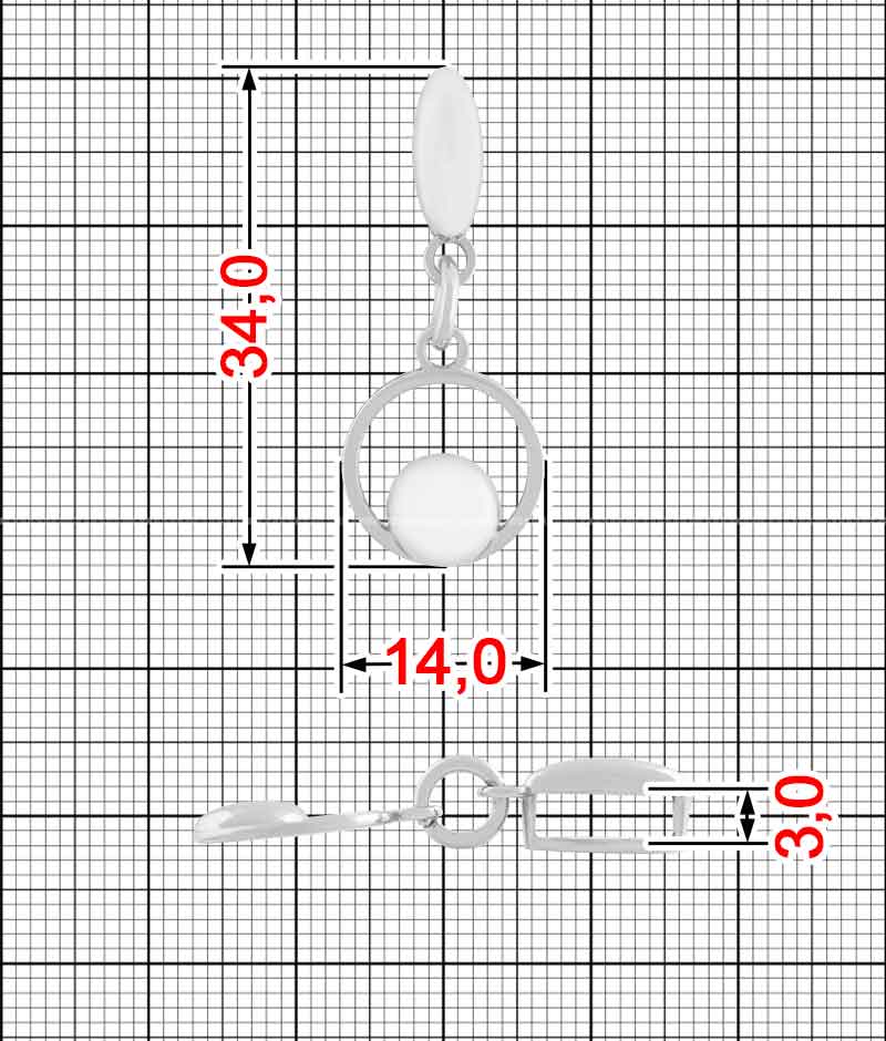 Декор продівний K.FM-3941-10 (26028)