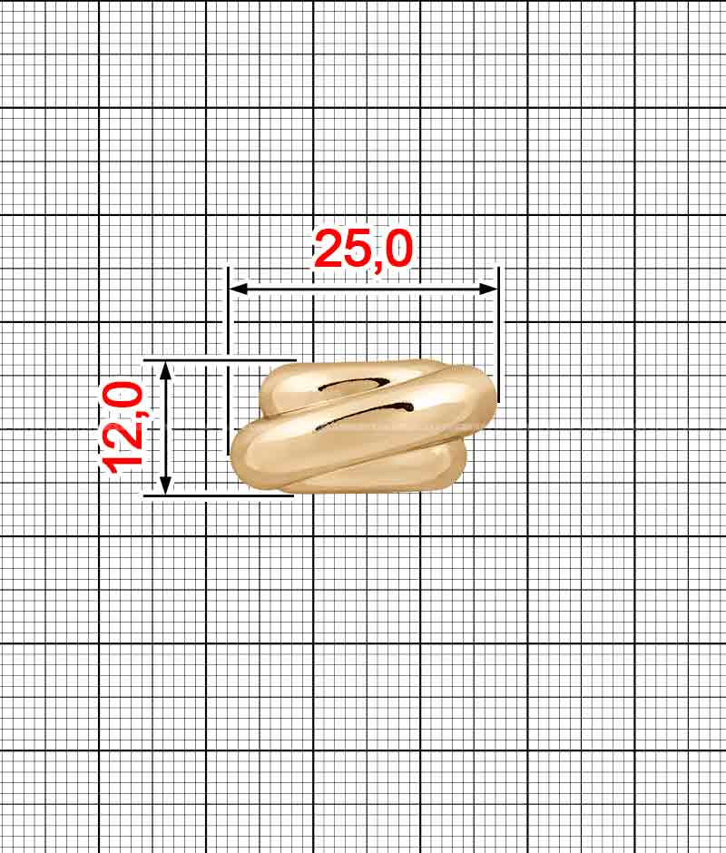 Ґудзик K.FM-4168