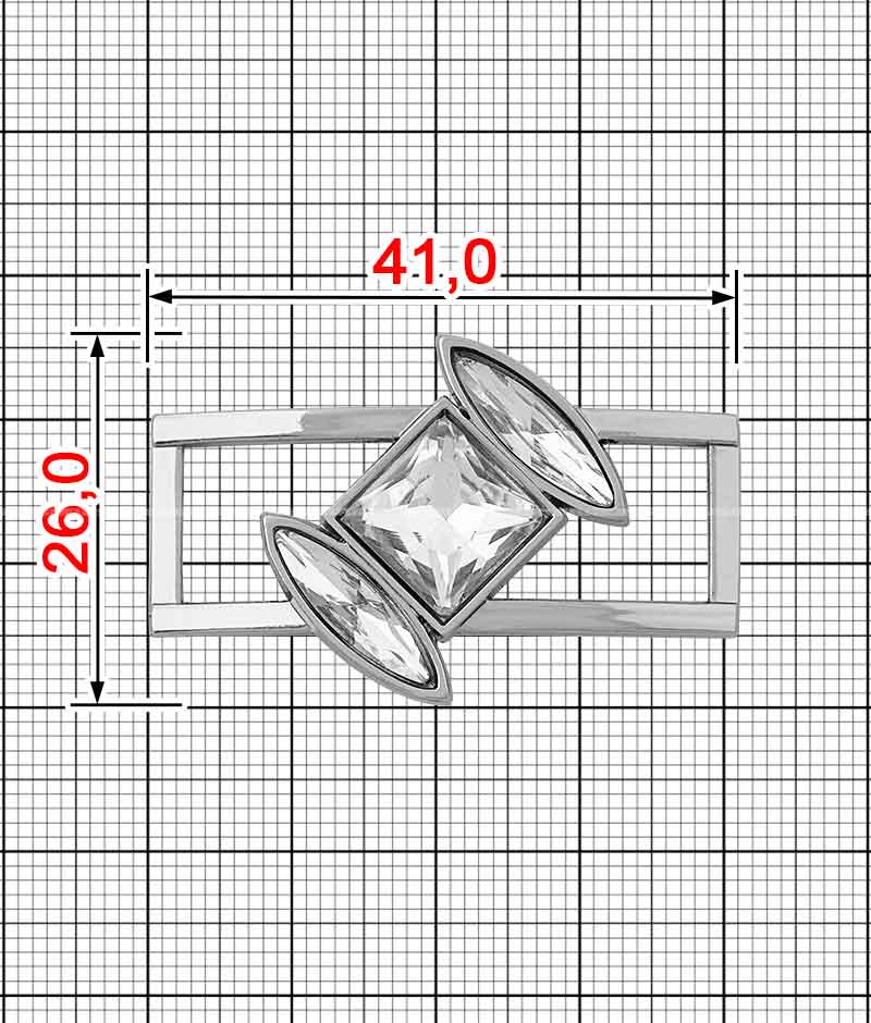 Frame buckle K.FM-2549 (20977)