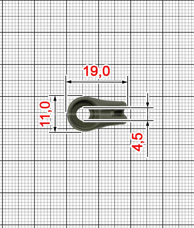 Петля взуттєва A.GP-02827
