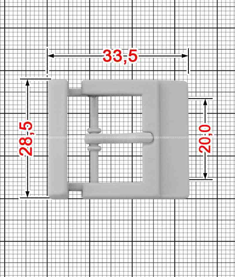 Пряжка з тренчиком A.FM-075