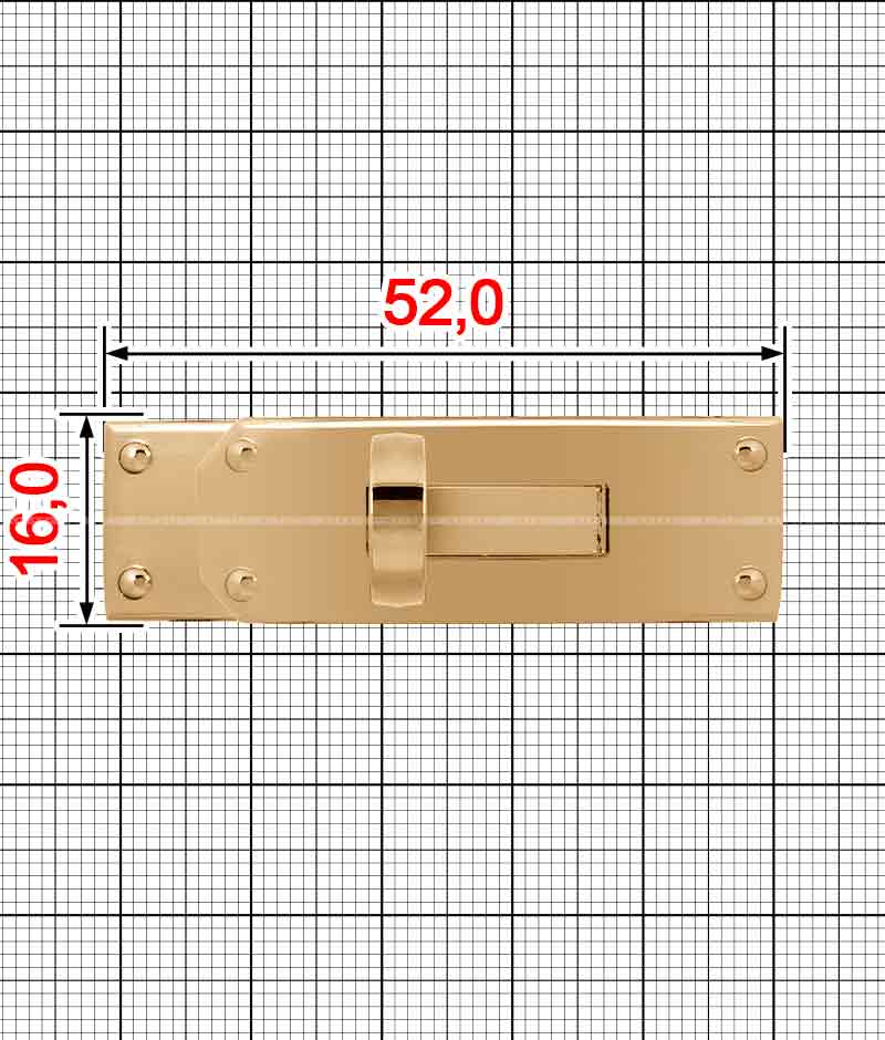 Декор двусоставной застежка K.FMA-4101A-2:1+B-2:2