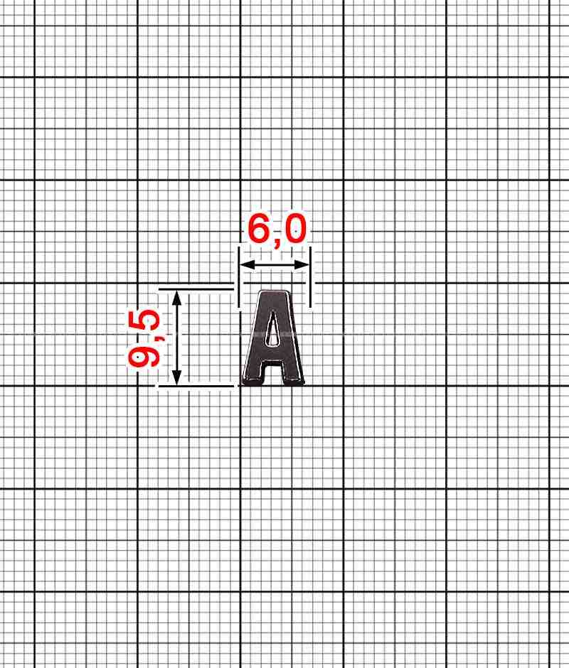 Продевные буквы B.FM-62